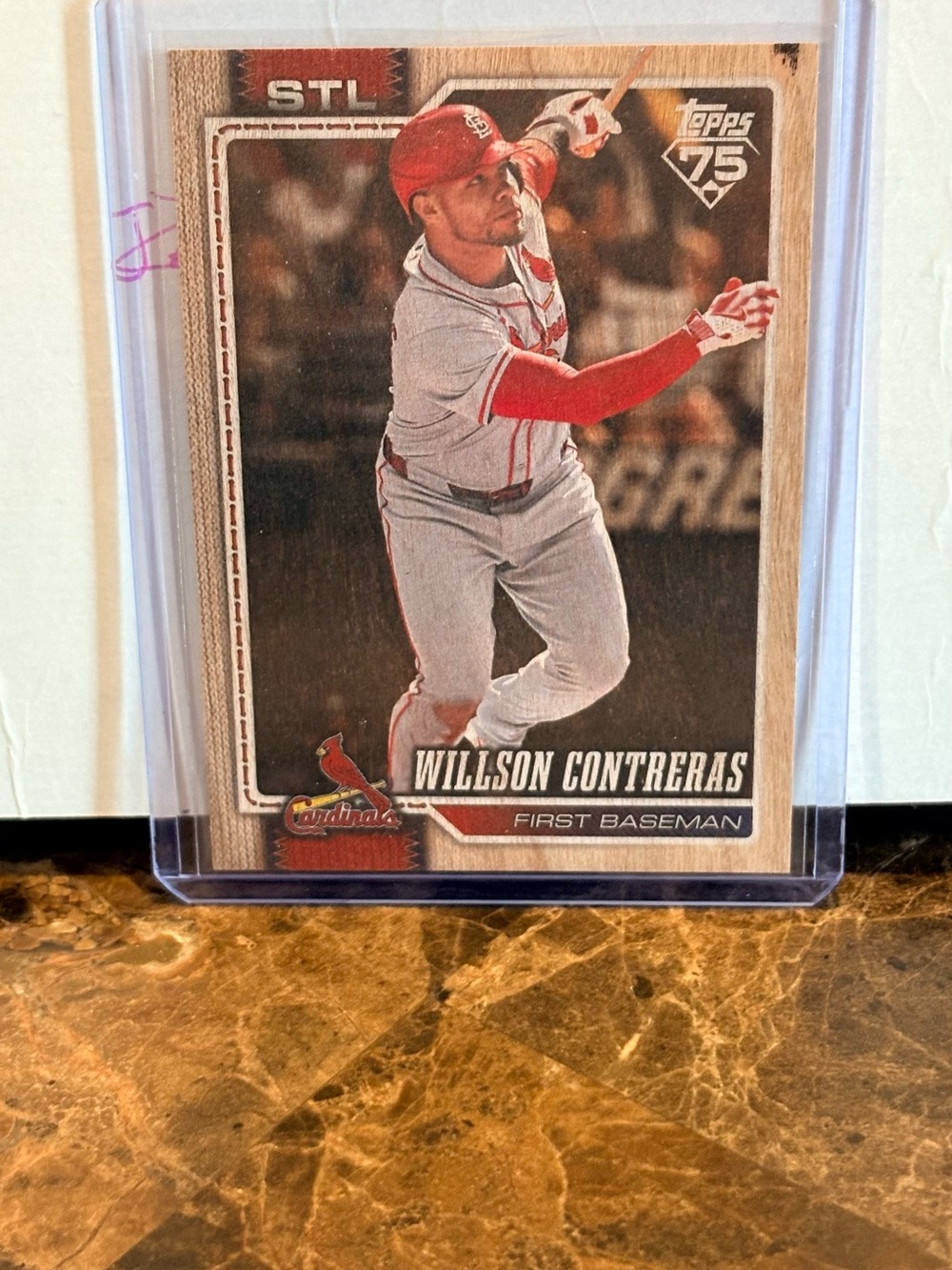 Topps Willson Contreras heavy lumber /25